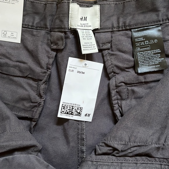 Men’s H&M Slim fit Stretch Chinos - Picture 3 of 6